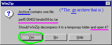 tar.gz in WinZip