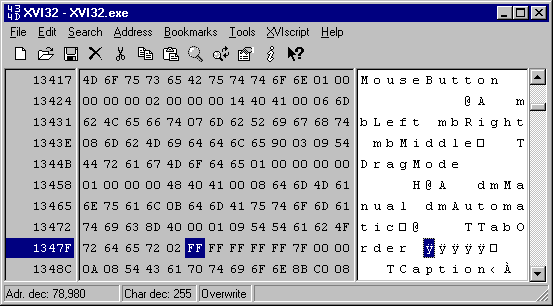 binary editor xvi32